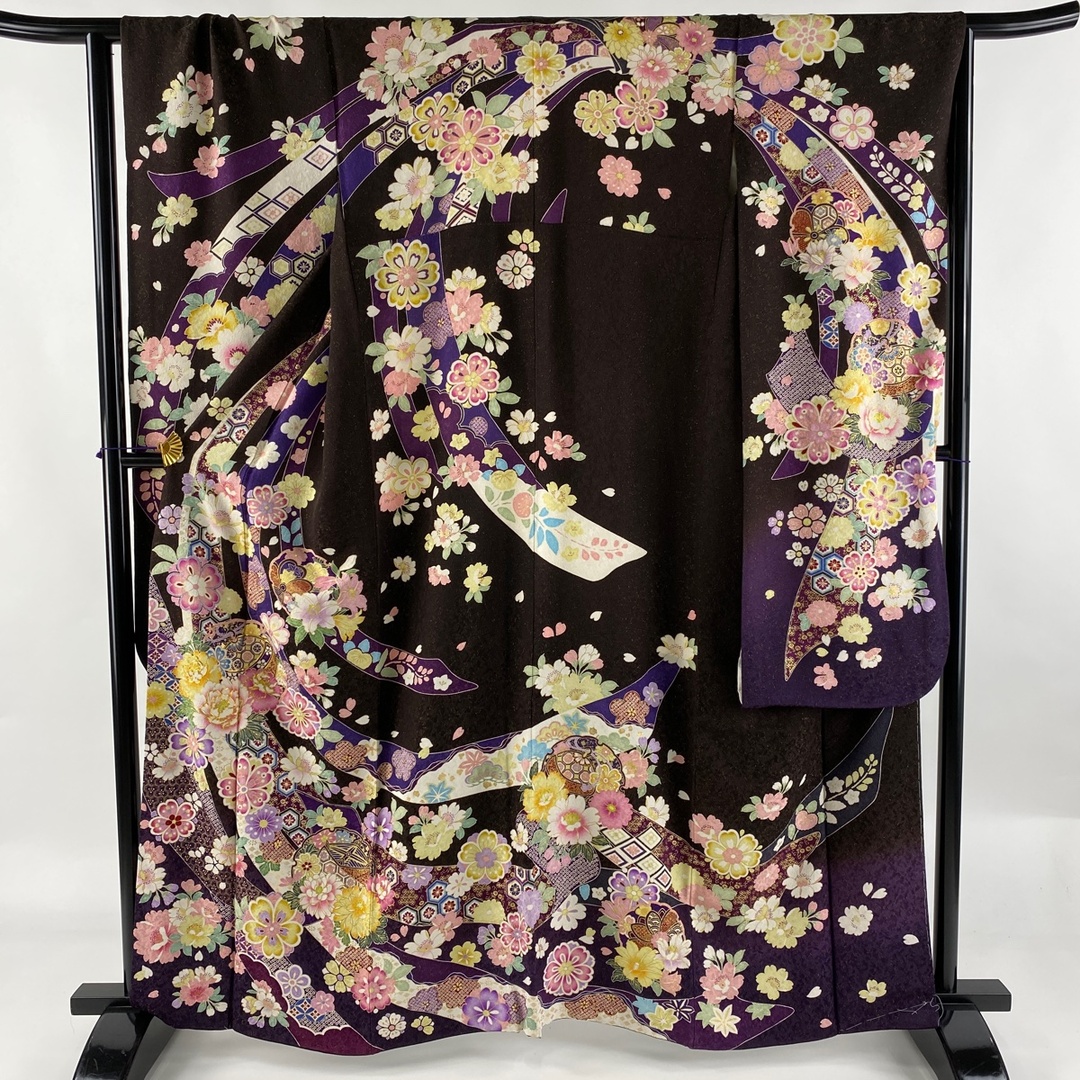 振袖 美品 逸品 身丈161cm 裄丈66cm 正絹