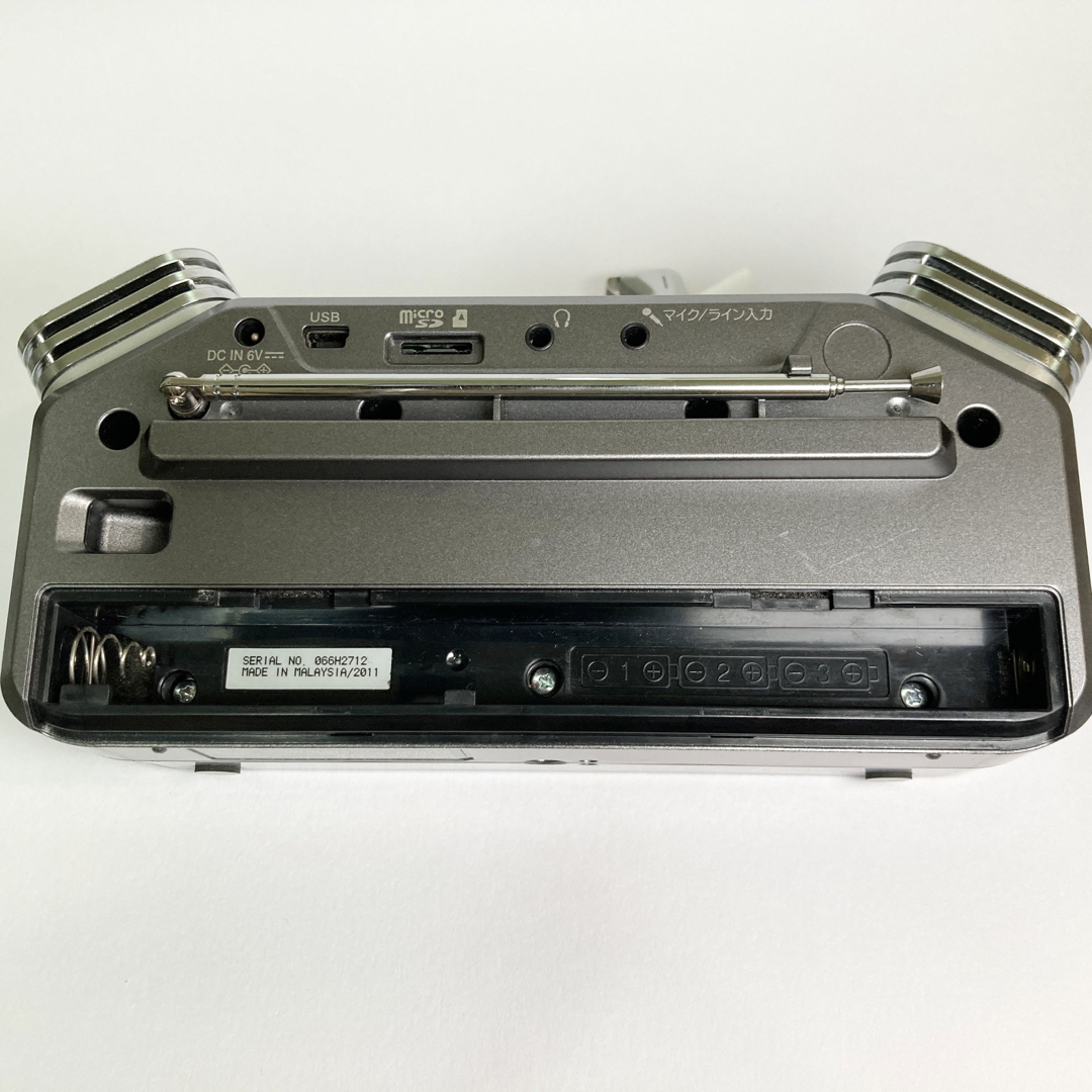 JVC RD-R1-H ポータブルデジタルレコーダー メタリックグレー