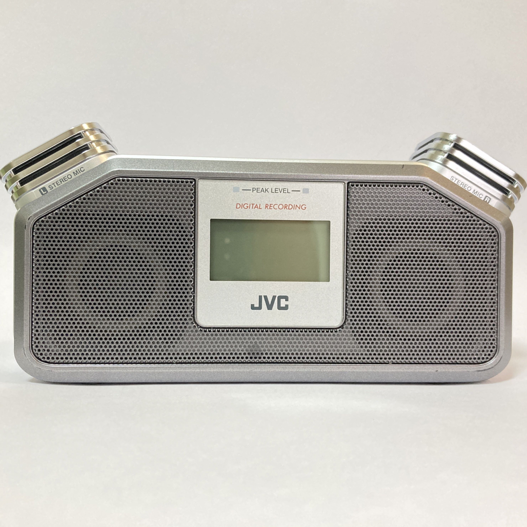 JVC RD-R1-H ポータブルデジタルレコーダー メタリックグレー