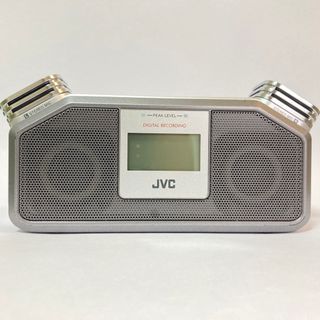 ビクター(Victor)のJVC RD-R1-H ポータブルデジタルレコーダー メタリックグレー(ポータブルプレーヤー)