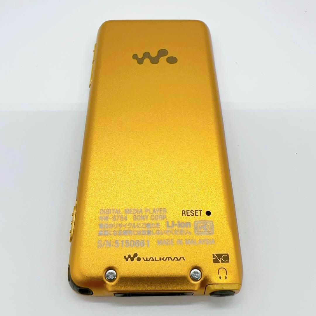 ソニー SONY ウォークマン Sシリーズ NW-S754 ゴールド スマホ/家電/カメラのオーディオ機器(ポータブルプレーヤー)の商品写真