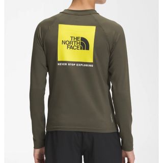 ザノースフェイス(THE NORTH FACE)のノースフェイス ラッシュガード 水着 子供XXL 日本未発売 新品 長袖 キッズ(水着)