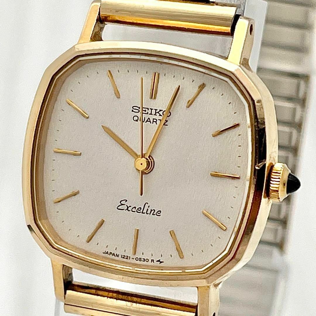 SEIKO - 【すぐ発送】517 セイコー エクセリーヌ 10K金 高級 上品