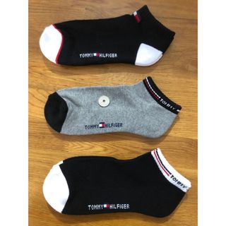 トミーヒルフィガー(TOMMY HILFIGER)の新品トミーヒルフィガーTOMMY HILFIGERメンズ3足セット420(ソックス)