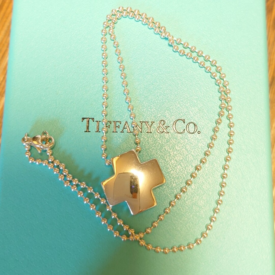 TIFFANY ティファニー ローマン クロス ネックレス