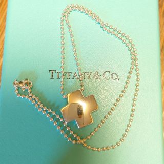 ティファニー(Tiffany & Co.)のティファニー　ローマンクロスネックレス(ネックレス)
