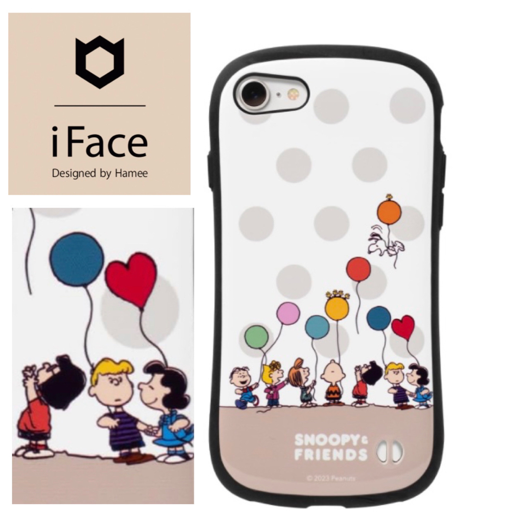 新品 iFace スヌーピー iPhoneSE3 (第3世代) 誕生日 かわいい