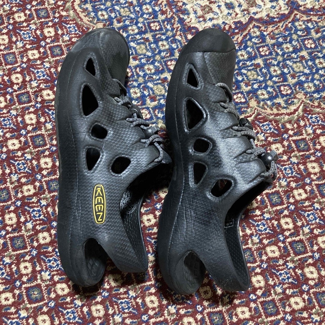 KEEN(キーン)のkeen サンダル 22cm ブラック キッズ  キッズ/ベビー/マタニティのキッズ靴/シューズ(15cm~)(アウトドアシューズ)の商品写真