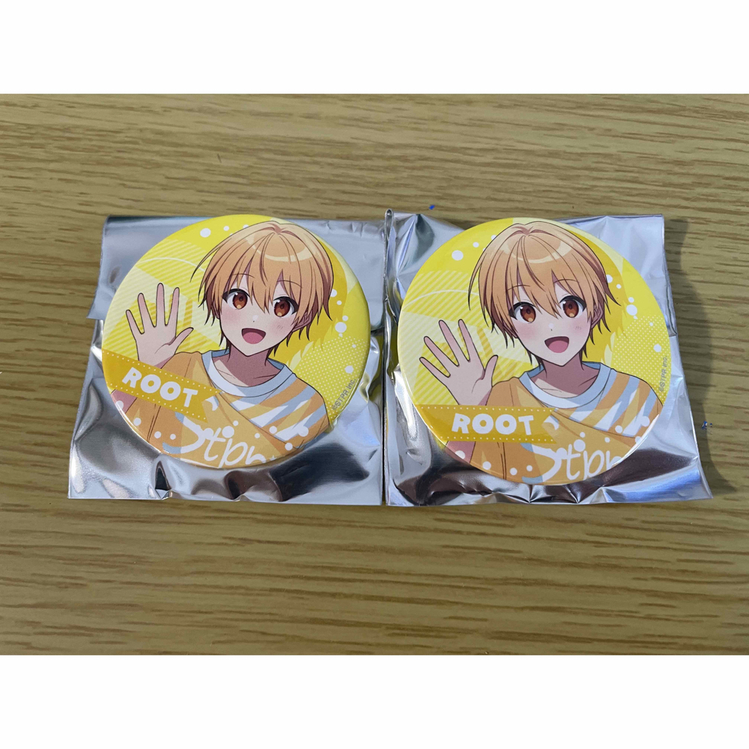 るぅとくん　缶バッチ2個セット エンタメ/ホビーのタレントグッズ(アイドルグッズ)の商品写真