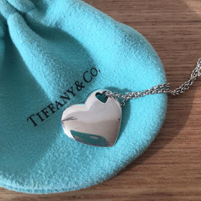Tiffany & Co.(ティファニー)のTiffany ティファニー ハートネックレス レディースのアクセサリー(ネックレス)の商品写真