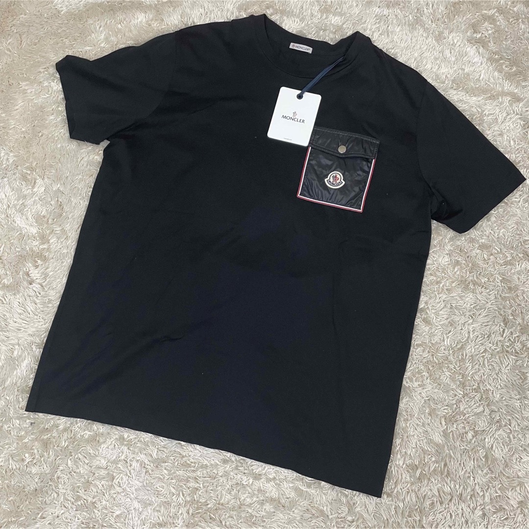 MONCLER モンクレール　ブラック Tシャツ　XXL 美品