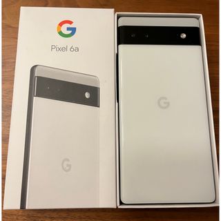 グーグルピクセル(Google Pixel)のGoogle Pixel 6a ホワイト　新品未使用(スマートフォン本体)