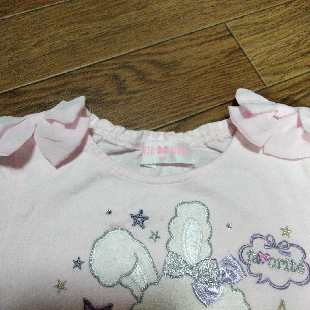 mezzo piano(メゾピアノ)のMezzoPiano　長袖カットソー キッズ/ベビー/マタニティのキッズ服女の子用(90cm~)(Tシャツ/カットソー)の商品写真