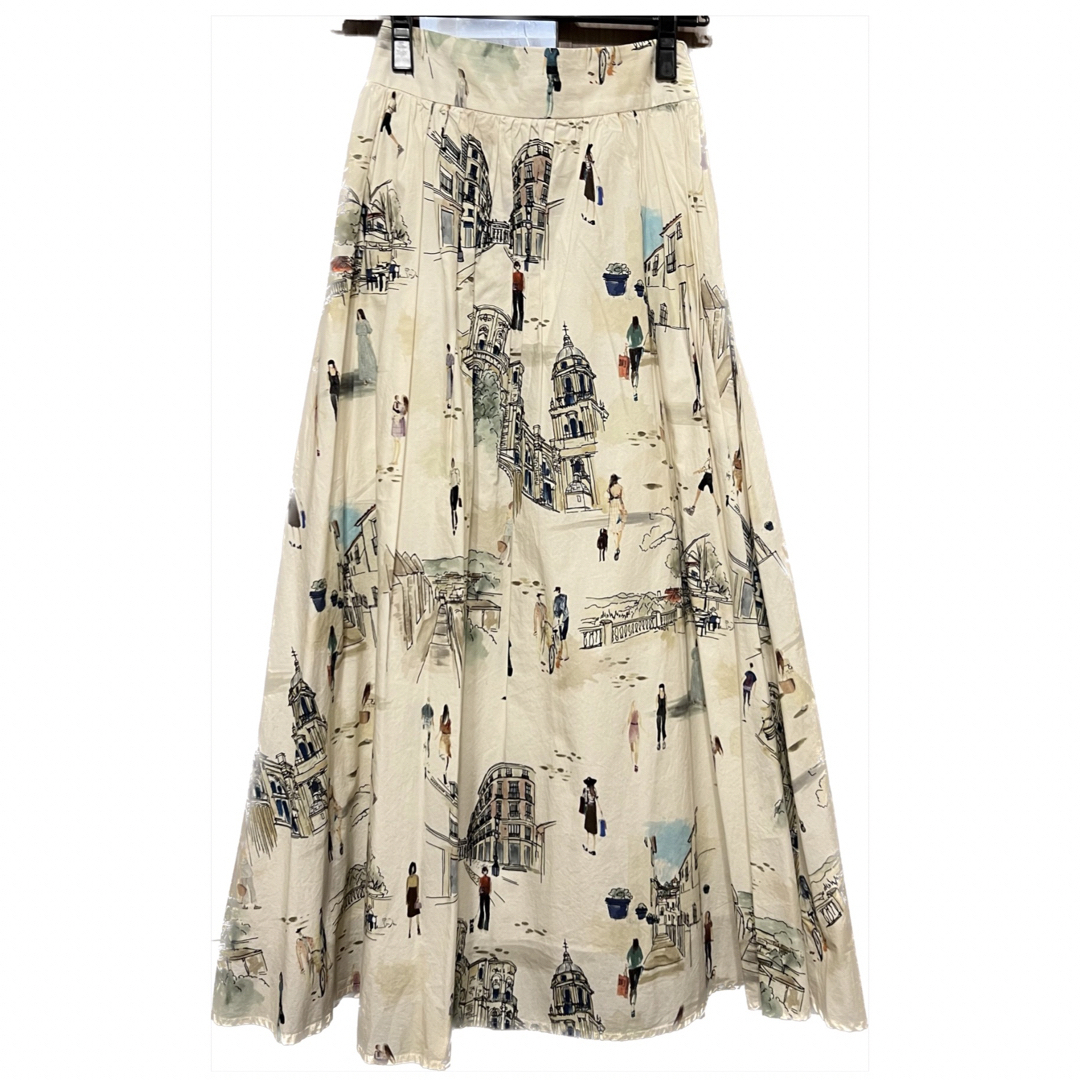 AMERI★MEDI MALAGA PLENTIFUL FLARED SKIRT