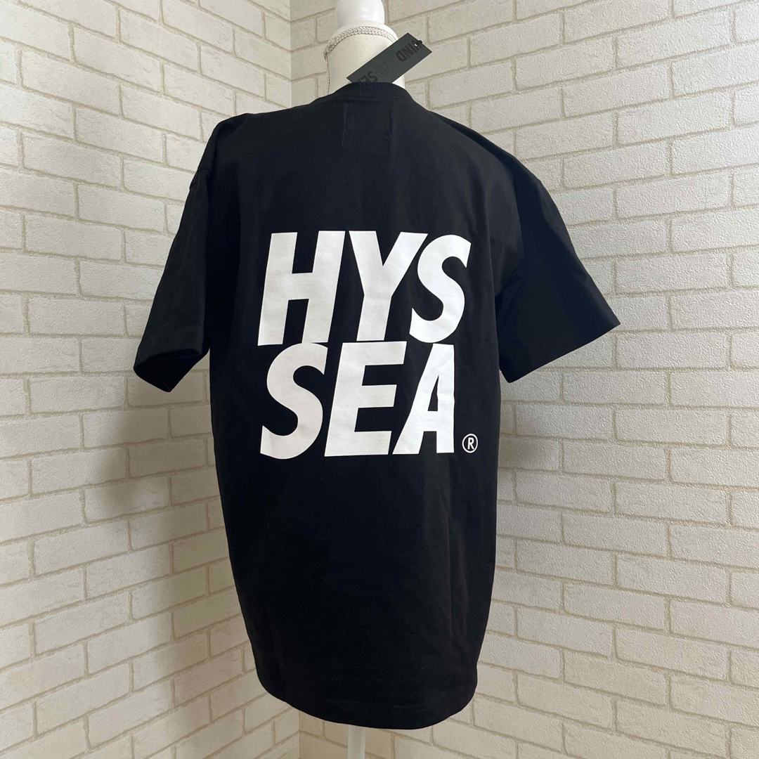 HYSTERIC GLAMOUR(ヒステリックグラマー)のウィンダンシー ヒステリックグラマー 新品 L ロゴ Tシャツ コラボ ブラック メンズのトップス(Tシャツ/カットソー(半袖/袖なし))の商品写真