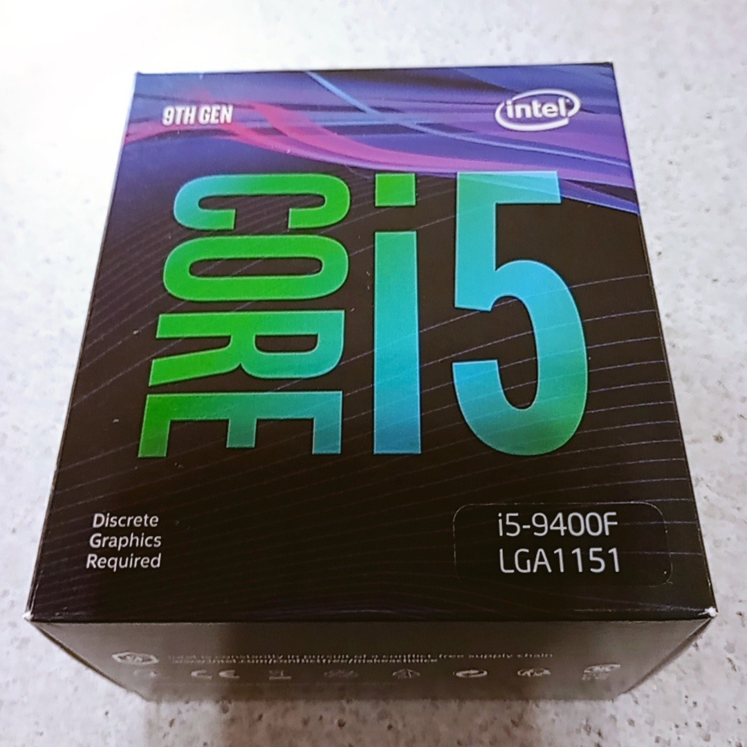 新品未使用Core i5 9400F BOX