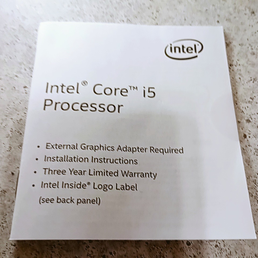 intel Core-i5-9400Fスマホ/家電/カメラ