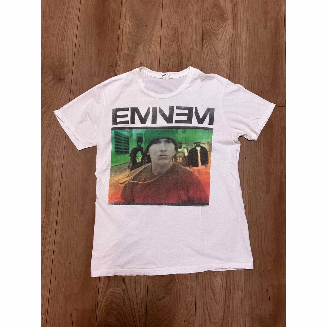 USED EMINEM エミネム Tシャツ コピーライト メンズのトップス(Tシャツ/カットソー(半袖/袖なし))の商品写真