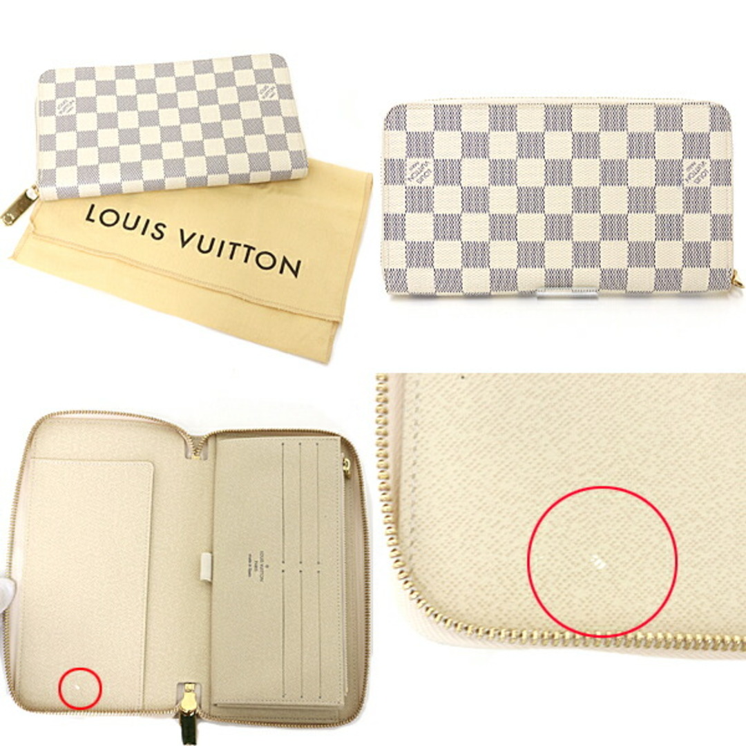 ルイヴィトン LOUIS VUITTON ダミエアズール ジッピーオーガナイザー