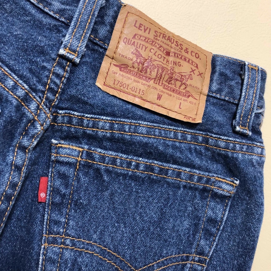 Levi's(リーバイス)の希少！80'sアメリカ製!LEVI'S 501リーバイス S47 レディースのパンツ(デニム/ジーンズ)の商品写真