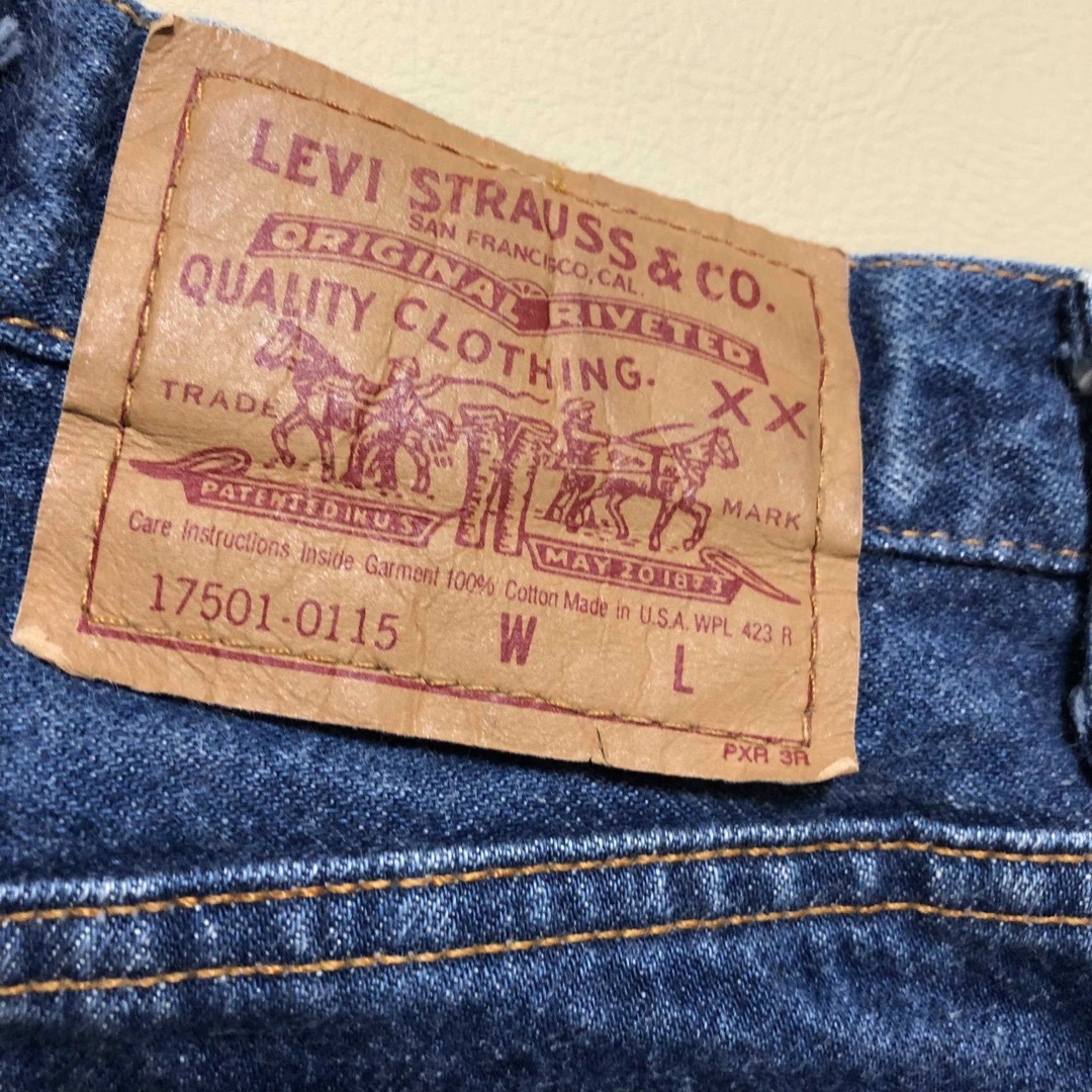 Levi's(リーバイス)の希少！80'sアメリカ製!LEVI'S 501リーバイス S47 レディースのパンツ(デニム/ジーンズ)の商品写真