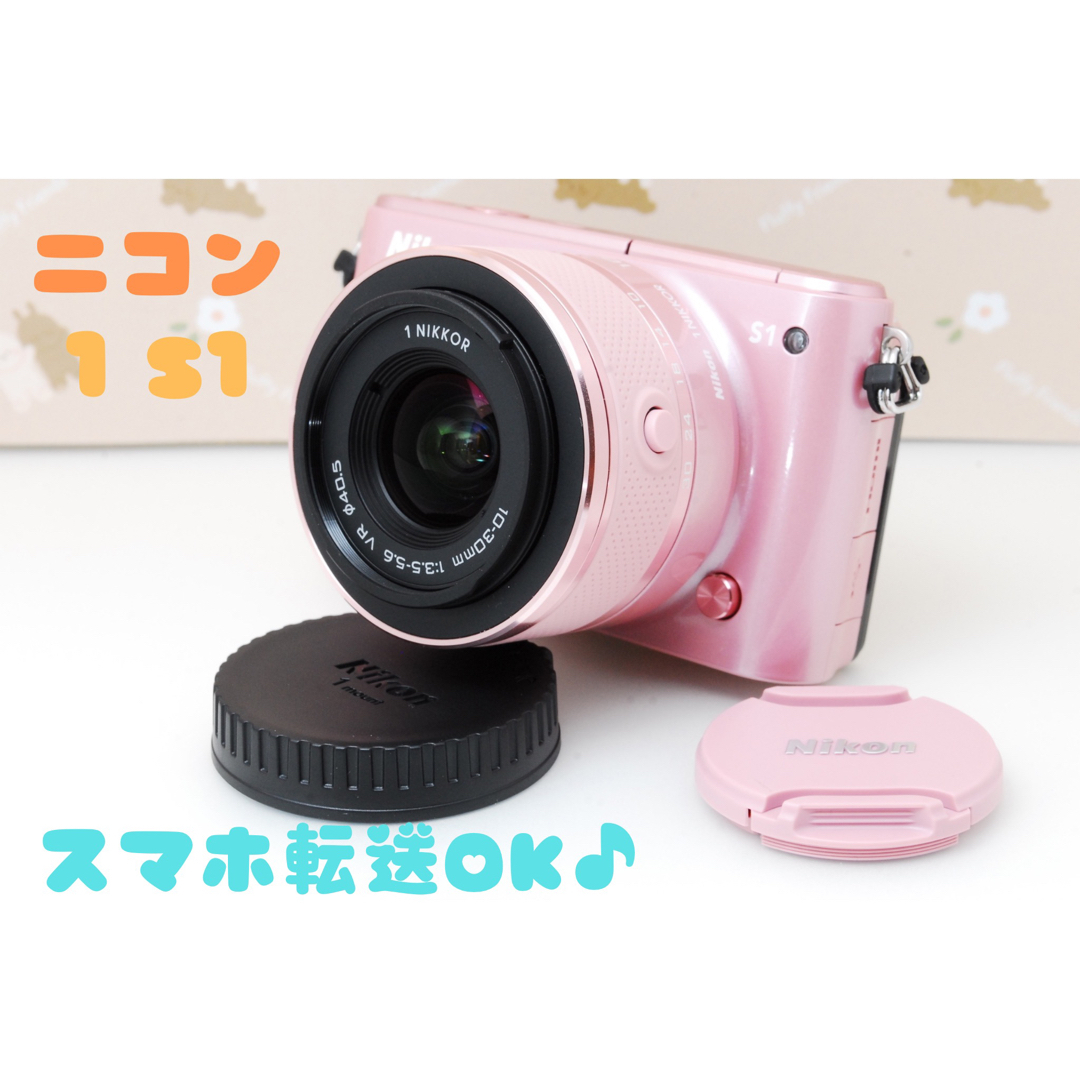 Nikon ニコン J1 ミラーレス一眼 ピンク