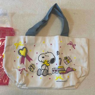 スヌーピー(SNOOPY)の新品 未使用 SNOOPY ハッピートート コットン レタスクラブ 特別付録(トートバッグ)