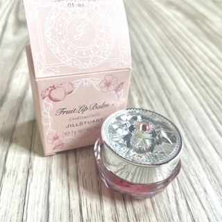 ジルスチュアート(JILLSTUART)の【美品】ジルスチュアート　フルーツ　リップバーム　N 01(リップケア/リップクリーム)