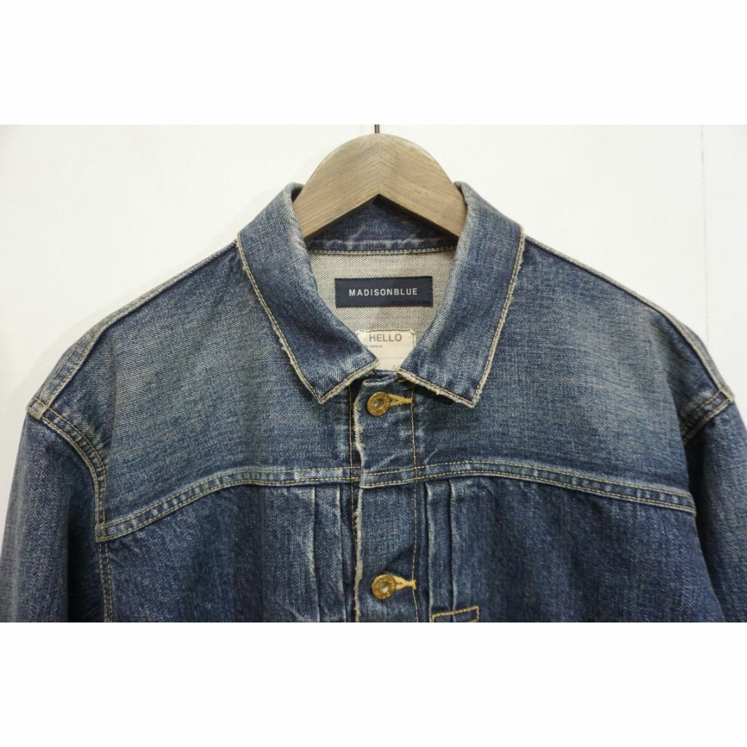 美品21AW MADISON BLUEマディソンブルー ジャケット731N▲