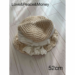 ラブアンドピースアンドマネー(Love&Peace&Money)のLove&Peace&Money  ラブアンドピースアンドマネー　帽子 52cm(帽子)