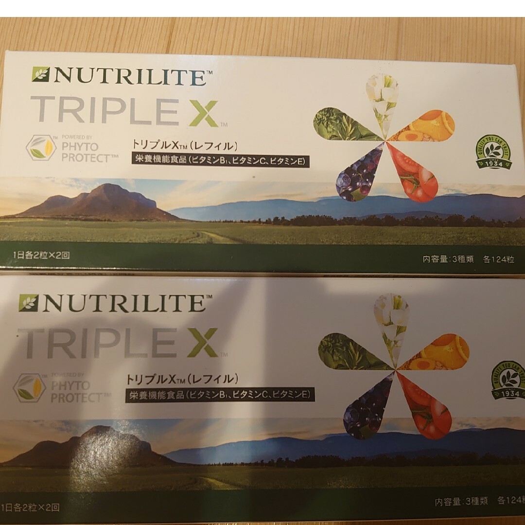 Amway(アムウェイ)のNUTRILITE TRIPLE X トリプルX （2箱） 食品/飲料/酒の健康食品(その他)の商品写真