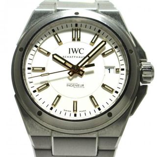 インターナショナルウォッチカンパニー(IWC)のINTERNATIONAL WATCH CO 腕時計美品  SS 白(その他)