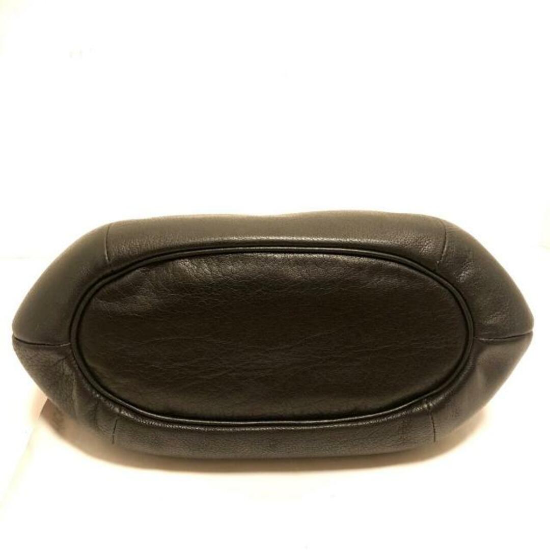IBIZA(イビザ)のイビザ ハンドバッグ美品  - 黒 レザー レディースのバッグ(ハンドバッグ)の商品写真