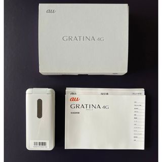 GRATINA 4G グラティーナ4g kyf31 白の通販 by あや｜ラクマ