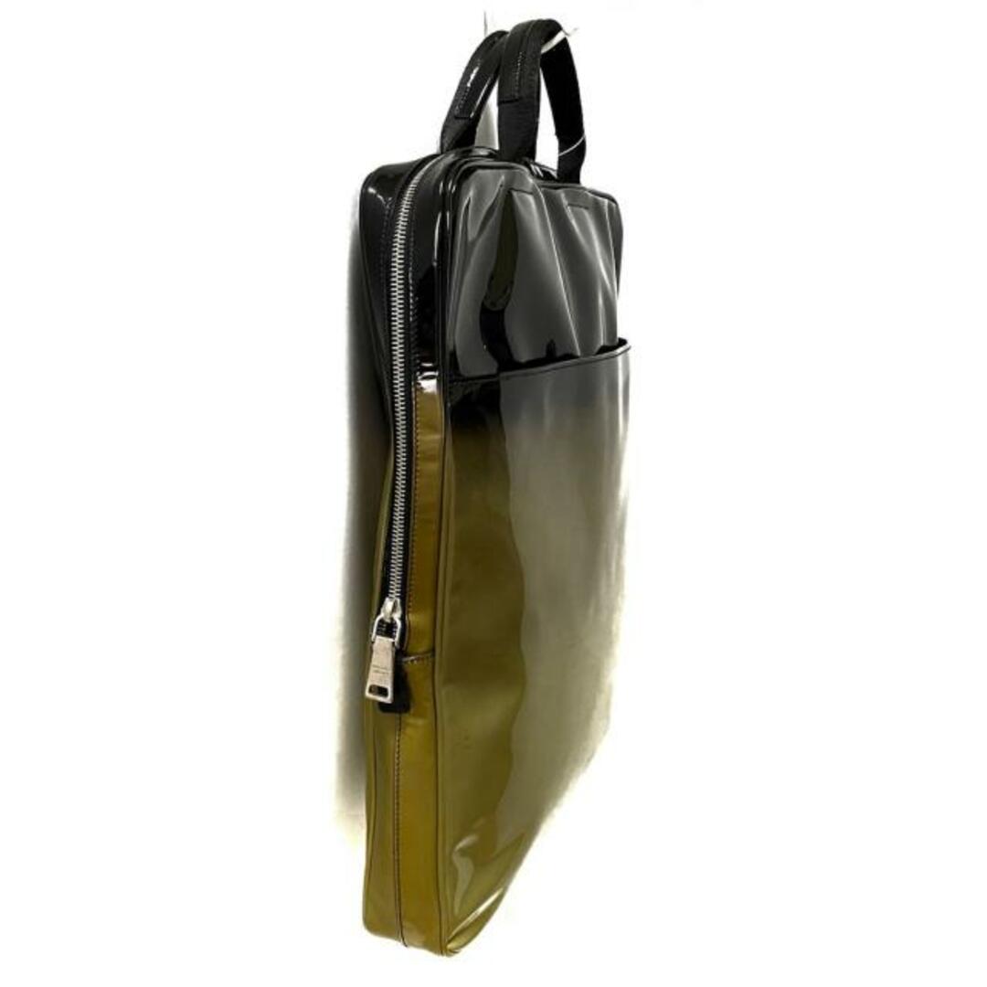 PRADA(プラダ)のプラダ ハンドバッグ - ライトイエロー×黒 レディースのバッグ(ハンドバッグ)の商品写真