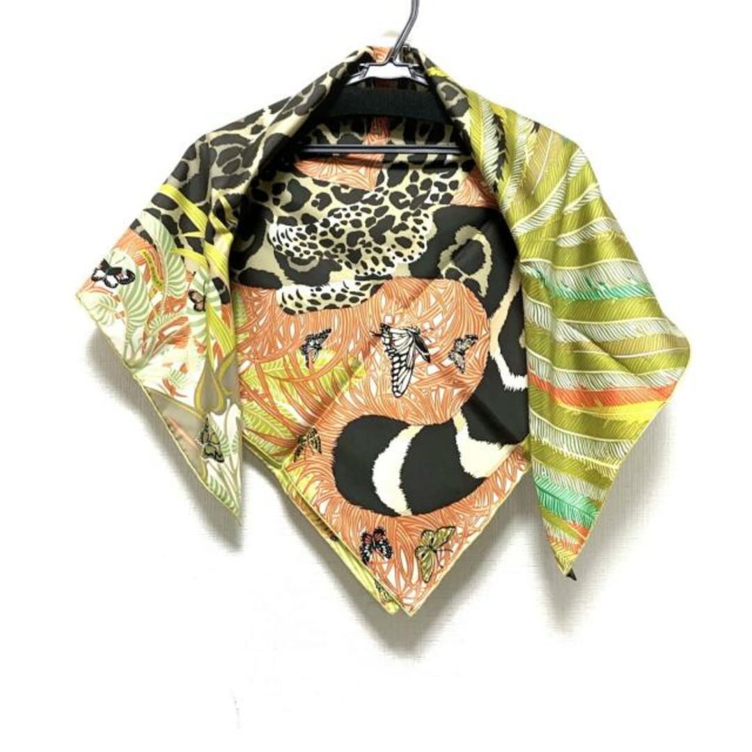 バンダナ/スカーフHERMES(エルメス) スカーフ美品  カレ90