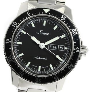 シン(SINN)のジン Sinn 104.ST.SA.I.B デイデイト 自動巻き メンズ 美品 _761927(腕時計(アナログ))