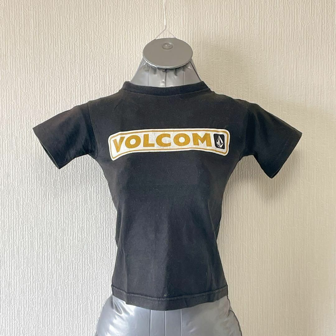 volcom(ボルコム)のVOLCOM ボルコム 黒 Tシャツ レディースのトップス(Tシャツ(半袖/袖なし))の商品写真