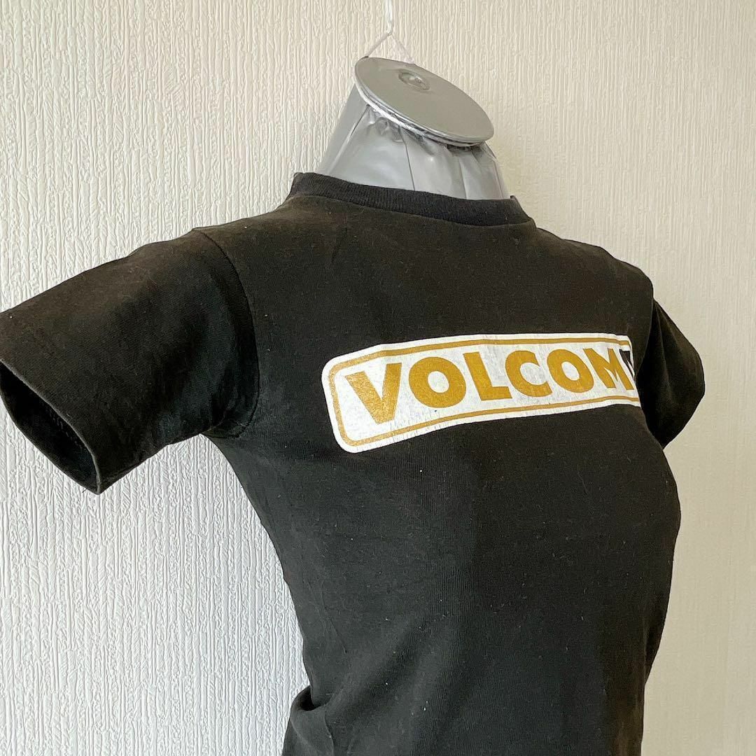 volcom(ボルコム)のVOLCOM ボルコム 黒 Tシャツ レディースのトップス(Tシャツ(半袖/袖なし))の商品写真