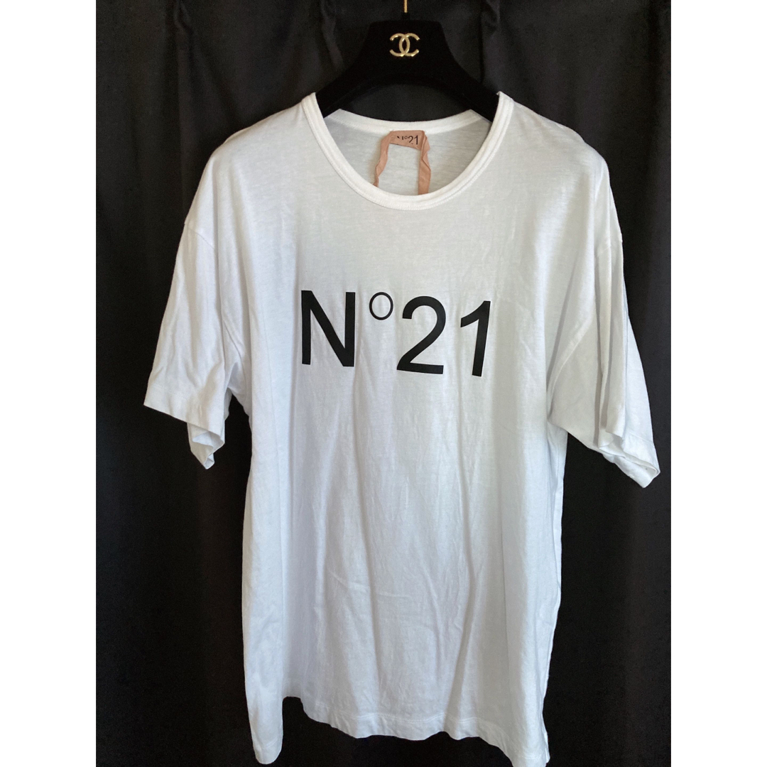 ヌメロヴェントゥーノ No°21 レース Tシャツ - Tシャツ(半袖/袖なし)