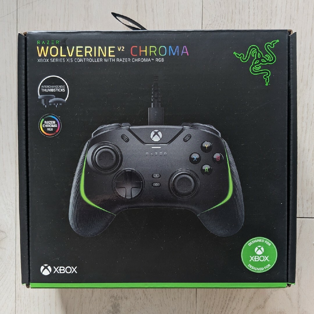 Razer Windows/Xbox 用コントローラー Wolverine V2