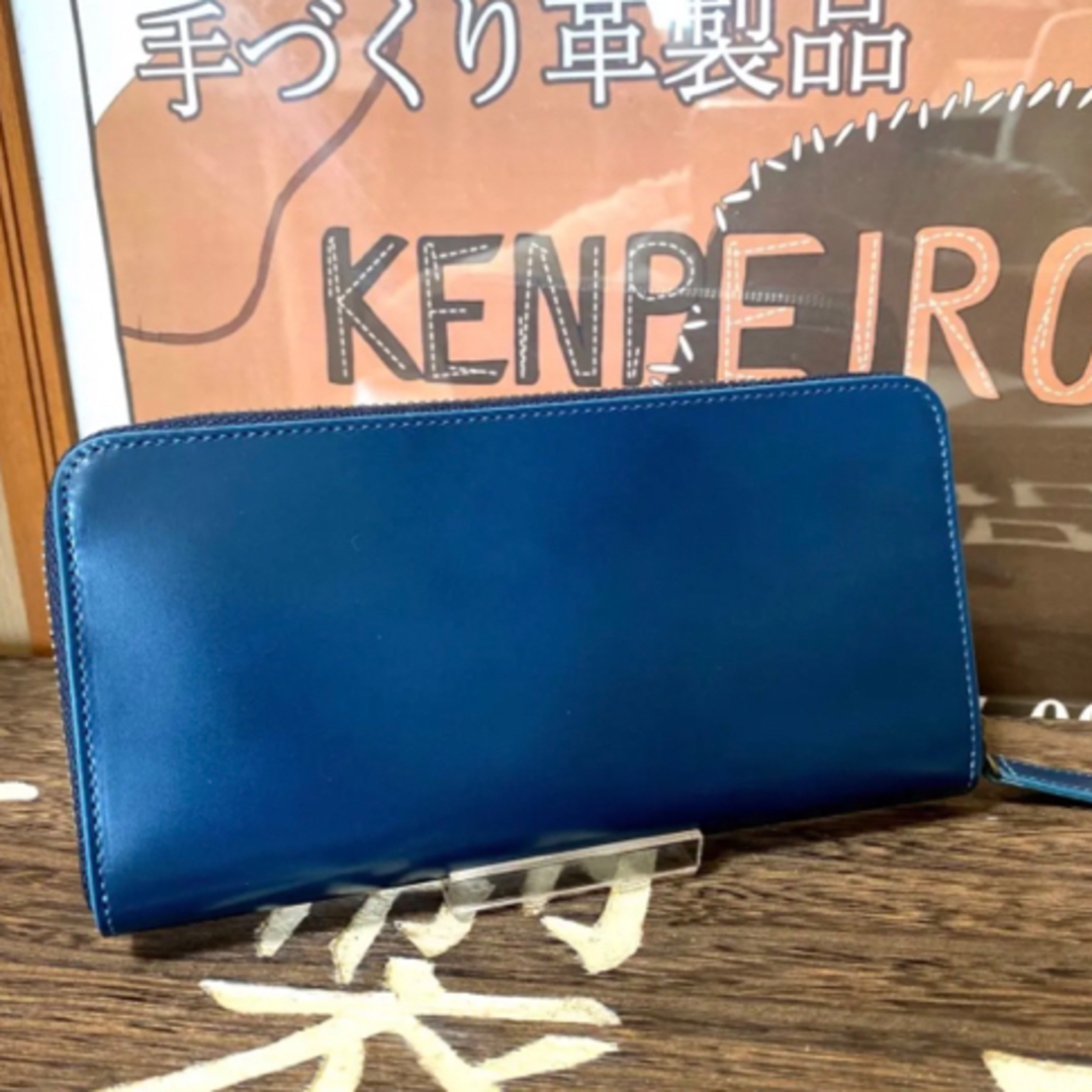 馬革 長財布 コードバン 長財布 メンズ 大容量 お洒落 長財布 - 長財布