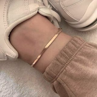 天然ダイヤモンド付きアンクレットk18の通販 by 天然ダイヤモンド