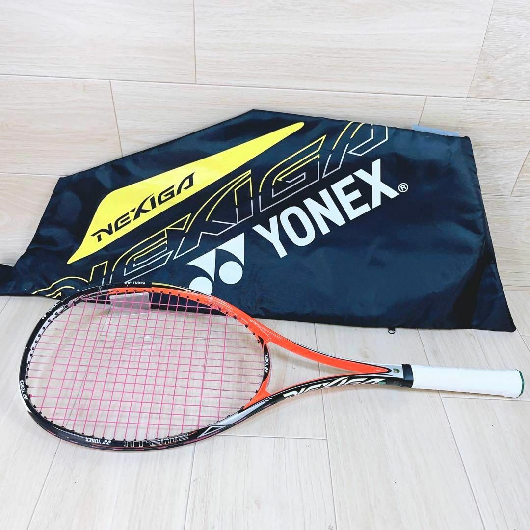 美品】YONEX ヨネックス ネクシーガNEXIGA 90V ソフトテニス www