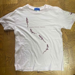 美ら海水族館　Tシャツ　Sサイズ　薄め　ピンク(Tシャツ/カットソー(半袖/袖なし))