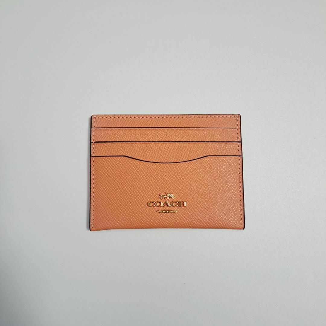 【次入荷未定!最終値下げ!正規品 新品未使用】コーチ カードケース ピンク