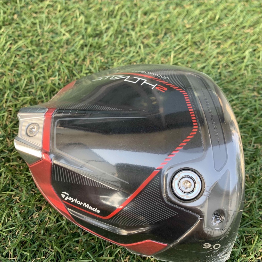 TaylorMade(テーラーメイド)のテーラーメイド ステルス2ドライバー ヘッド 9度 日本正規品　新品未使用 スポーツ/アウトドアのゴルフ(クラブ)の商品写真