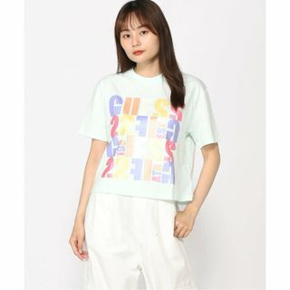 ゲス(GUESS)の【ライトグリーン(G7II)】(W)Edwina Crop Tee(カットソー(長袖/七分))