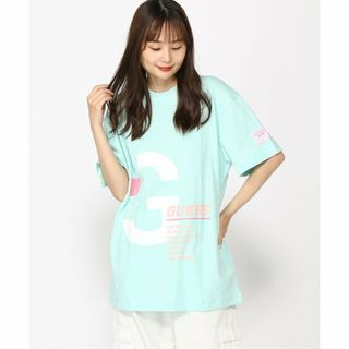 ゲス(GUESS)の【グリーン系その他(A71M)】(W)Elisa Tee(カットソー(長袖/七分))