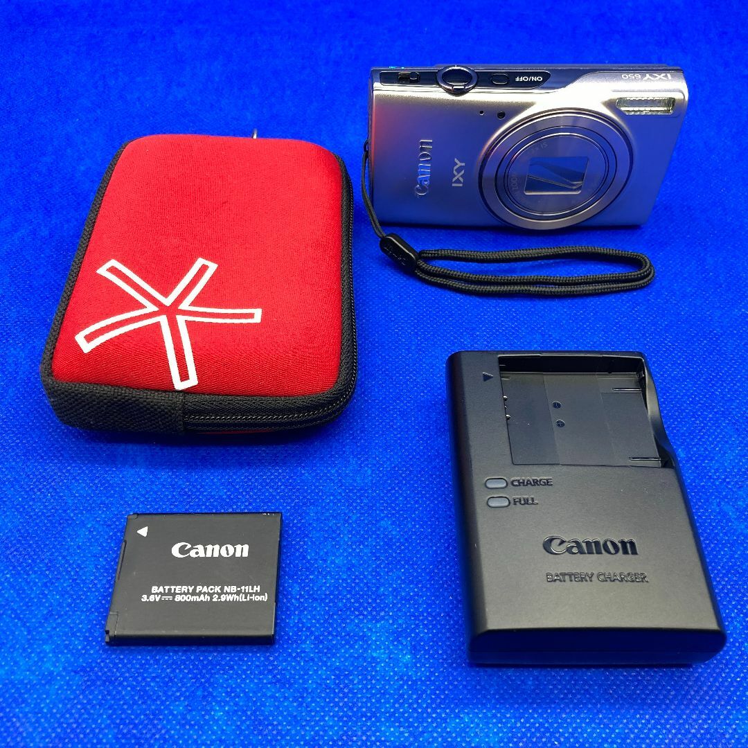 オンラインストア入荷 Canon IXY 650 ケース付き スマホ/家電/カメラ